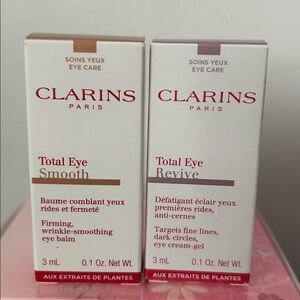 Clarins eye cream 3ml duo